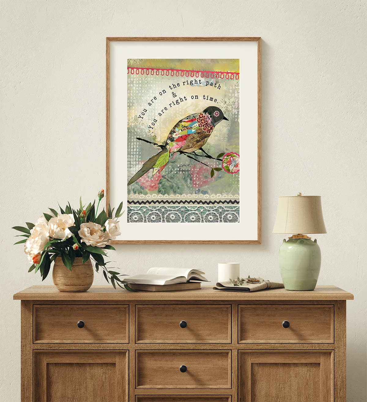 Kelly Rae Roberts - Wholesale Art Print - Right On Time - Print2