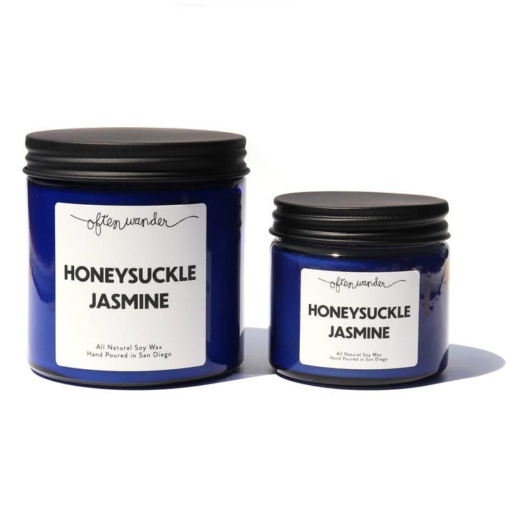 Often Wander - Wholesale Jar/Filled Candle - Honeysuckle Jasmine – Signature Candle