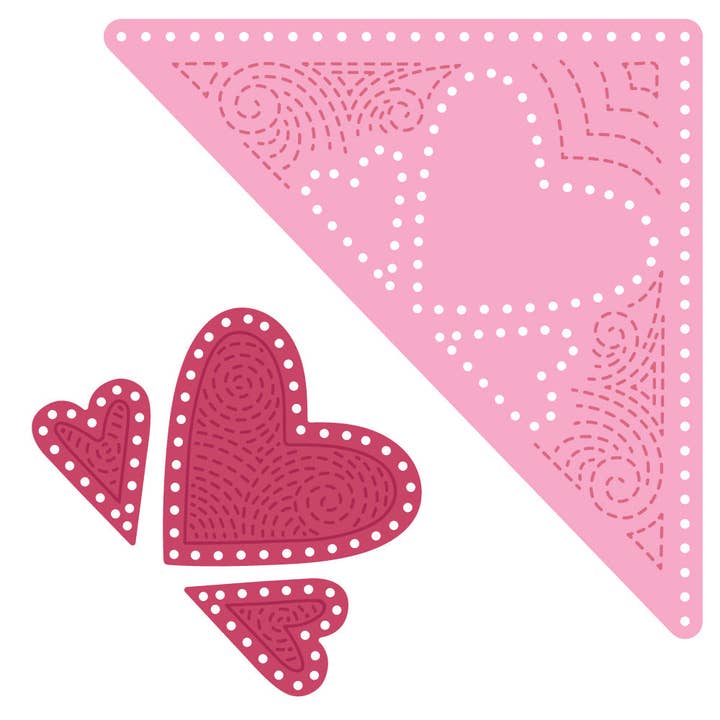 Honey Bee Stamps - Wholesale Craft Supplies - In Stitches: Bookmarked Love & Light - Honey Cuts - Stand-Alone Dies5