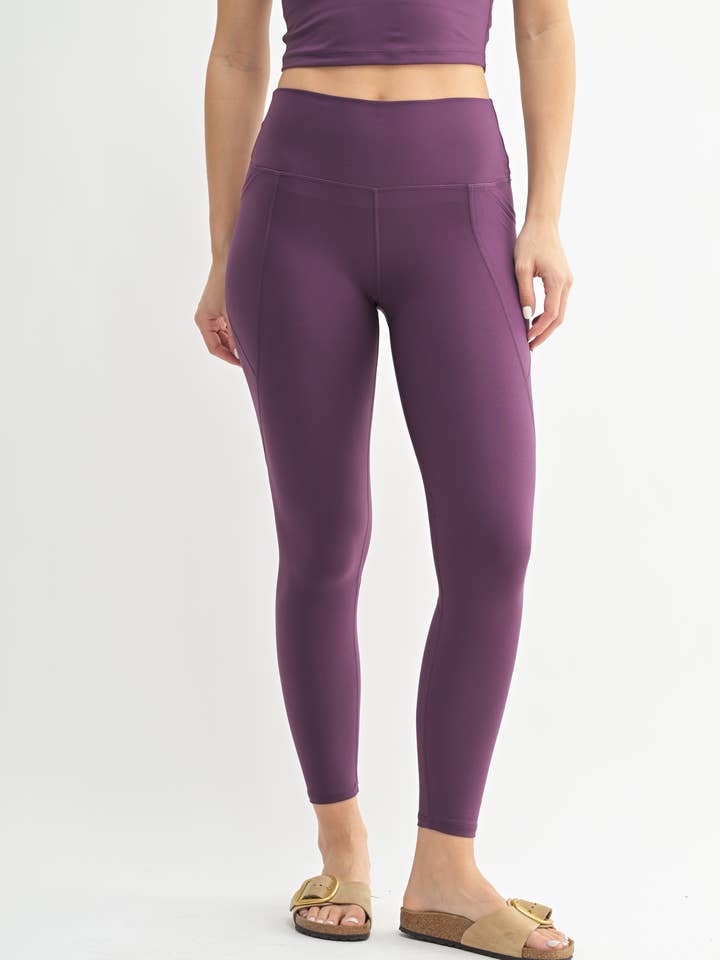 Mono B - Wholesale Athletic/Lounge Leggings - Women's - Venice Cloud Light Sculpt High-Waisted Leggings