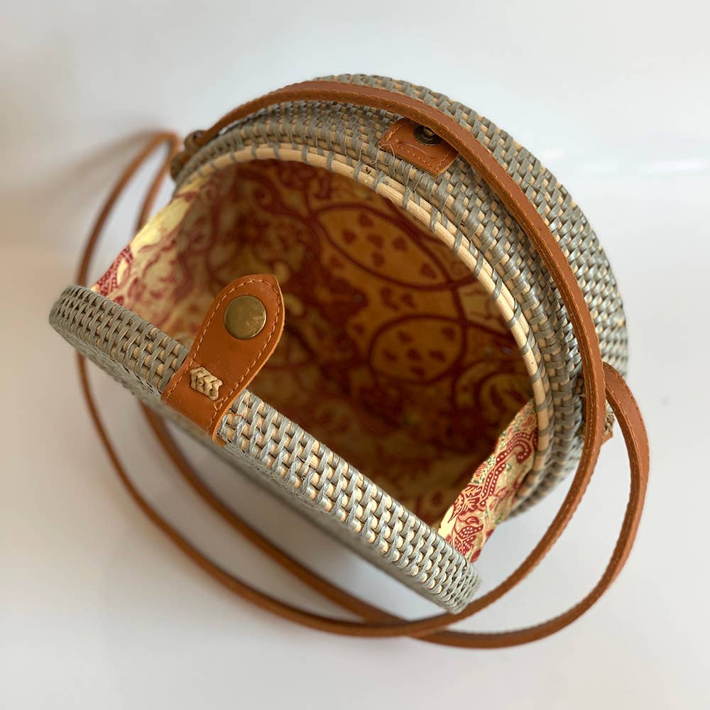VIE - Wholesale Crossbody Bag - Women's - Rattan Roundy Bag17