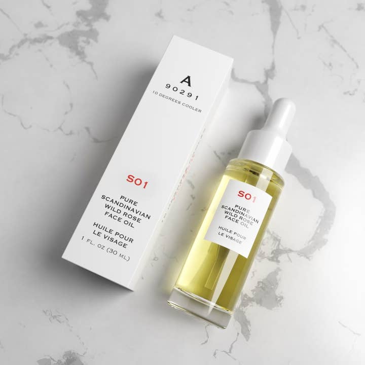 S01 PURE SCANDINAVISCHE GEZICHTSOLIE MET WILDE ROOS voor wholesale door 10 Degrees Cooler