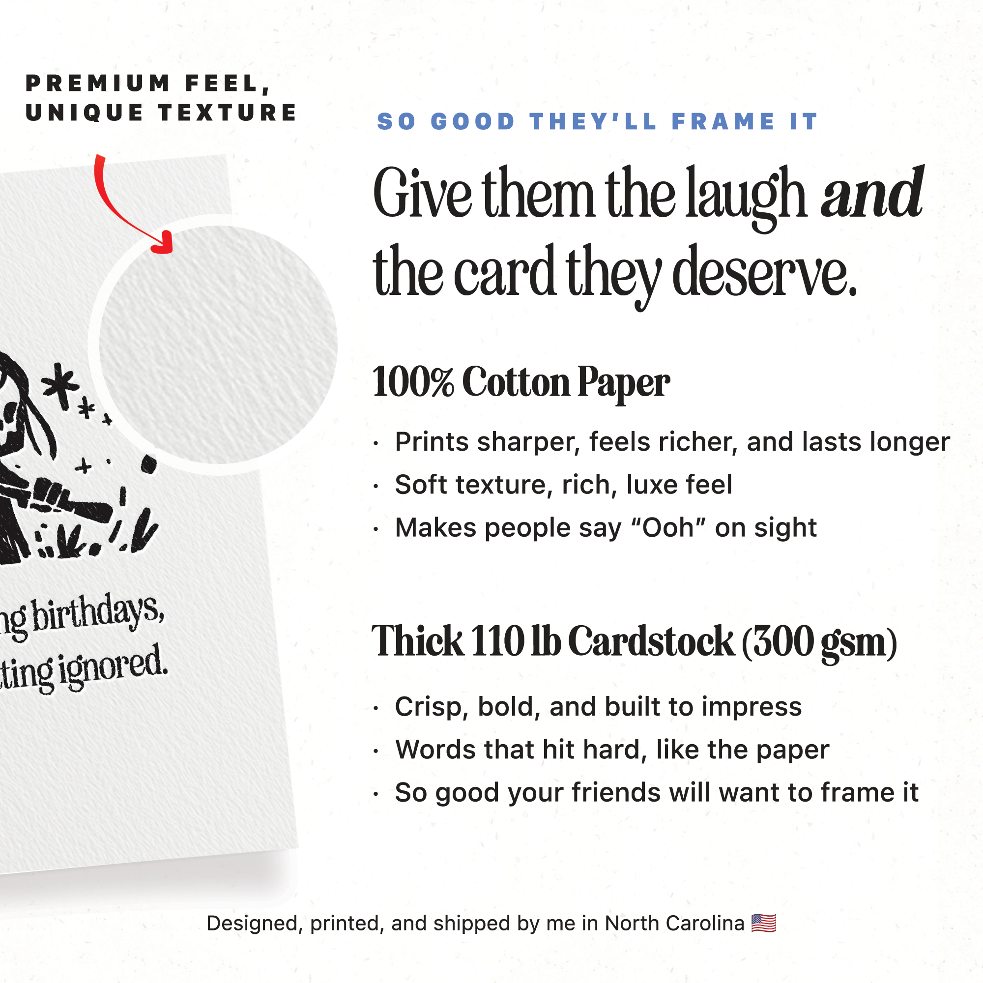 Petty Paper Studio – postal de parabéns por atacado – Cartão de Aniversário A2 com Humor Negro Sarcástico Ceifador1