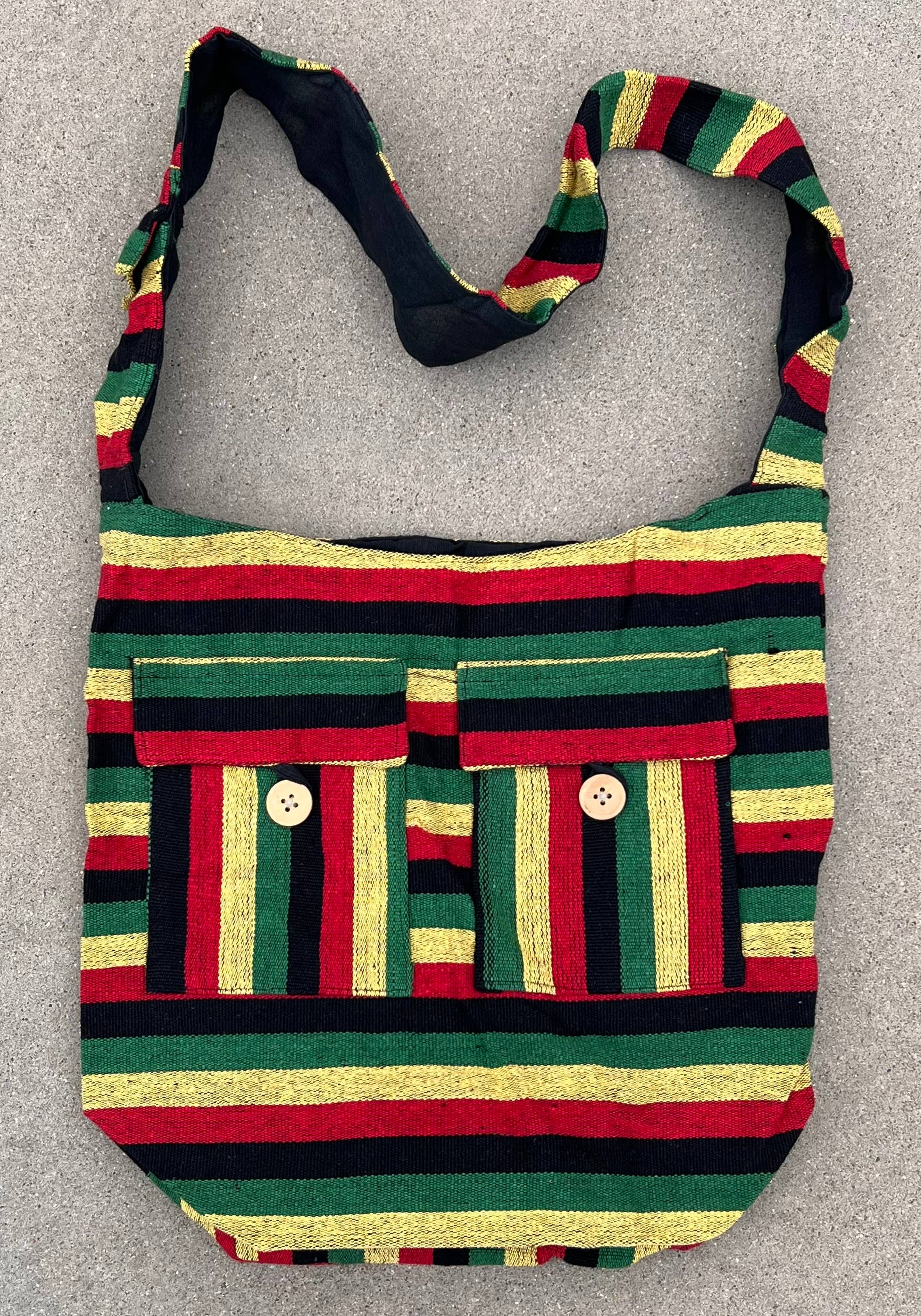 Lungta Imports - Wholesale Crossbody Bag - Women's - Handloom Hobo Bohemian Sling Crossbody Bag0