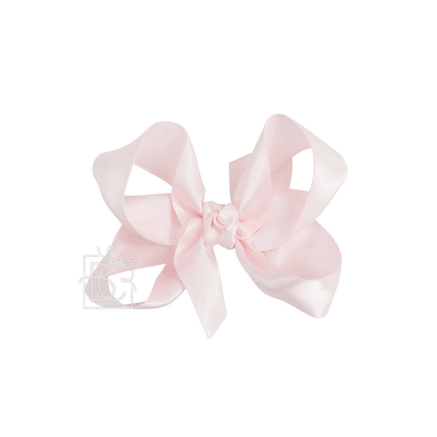 Beyond Creations, LLC - Wholesale Hair Bow - Kids - SATIN BOW ON CLIP211