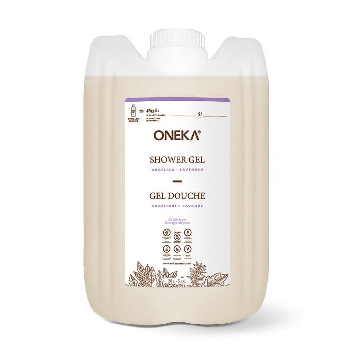 5 Gal Oneka Angelica and Lavender Body and Hand Wash for wholesale by Oneka
