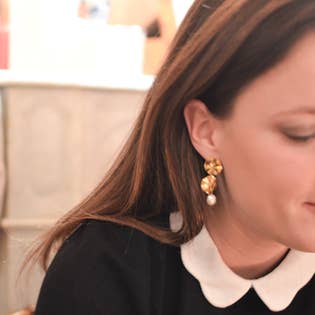 HAILA Mother of Pearl Earrings | hoctavius for wholesale by Hoctavius