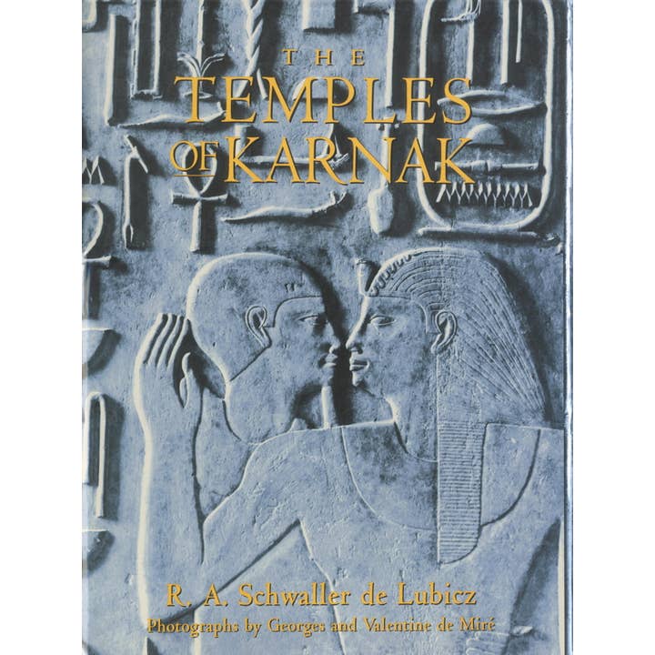 Temples of Karnak by R. A. Schwaller de Lubicz for wholesale by Simon & Schuster