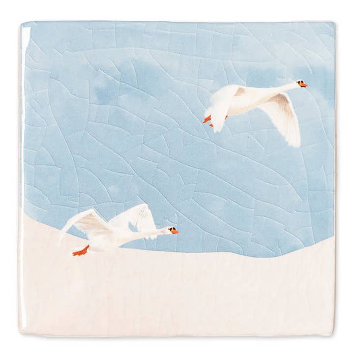 Spread your wings | StoryTiles art on tile for wholesale by StoryTiles