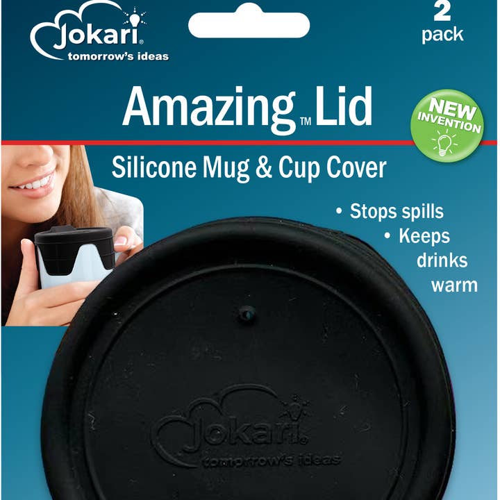 Jokari - Wholesale Drink Lids - Jokari Amazing™ Lid – 2 Pack Silicone Mug & Cup Covers0