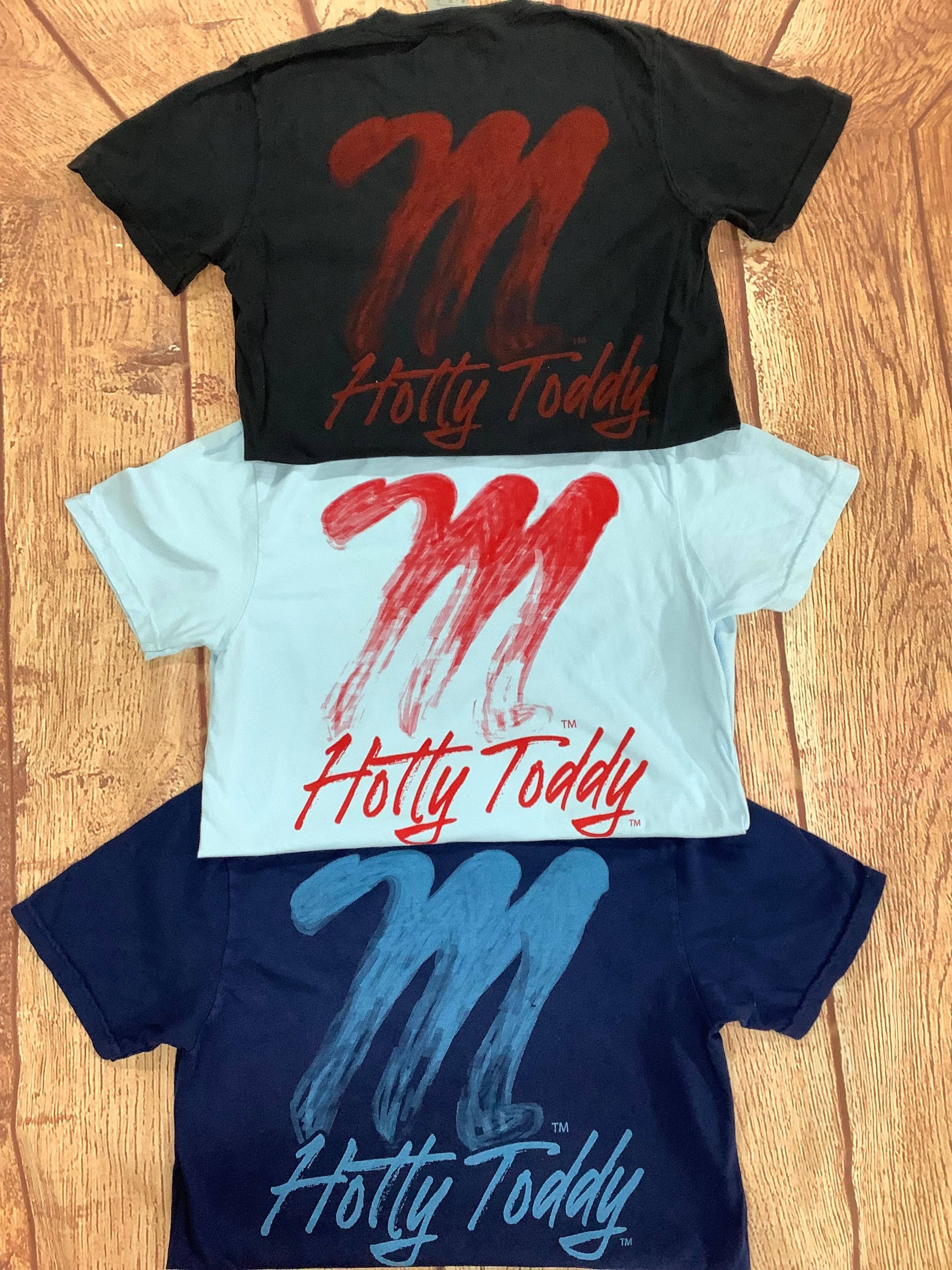 Speckle Bellies Clothing Company - Wholesale Screen Printed T-Shirt - Unisex - Ole Miss Shadow Hotty Toddy3