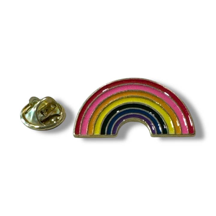 Kinky Pleasure - Wholesale Brooch - Kinky Pleasure - KPB006 - Badge / Pin - Rainbow - Model 3 - 1.7x2.8cm3