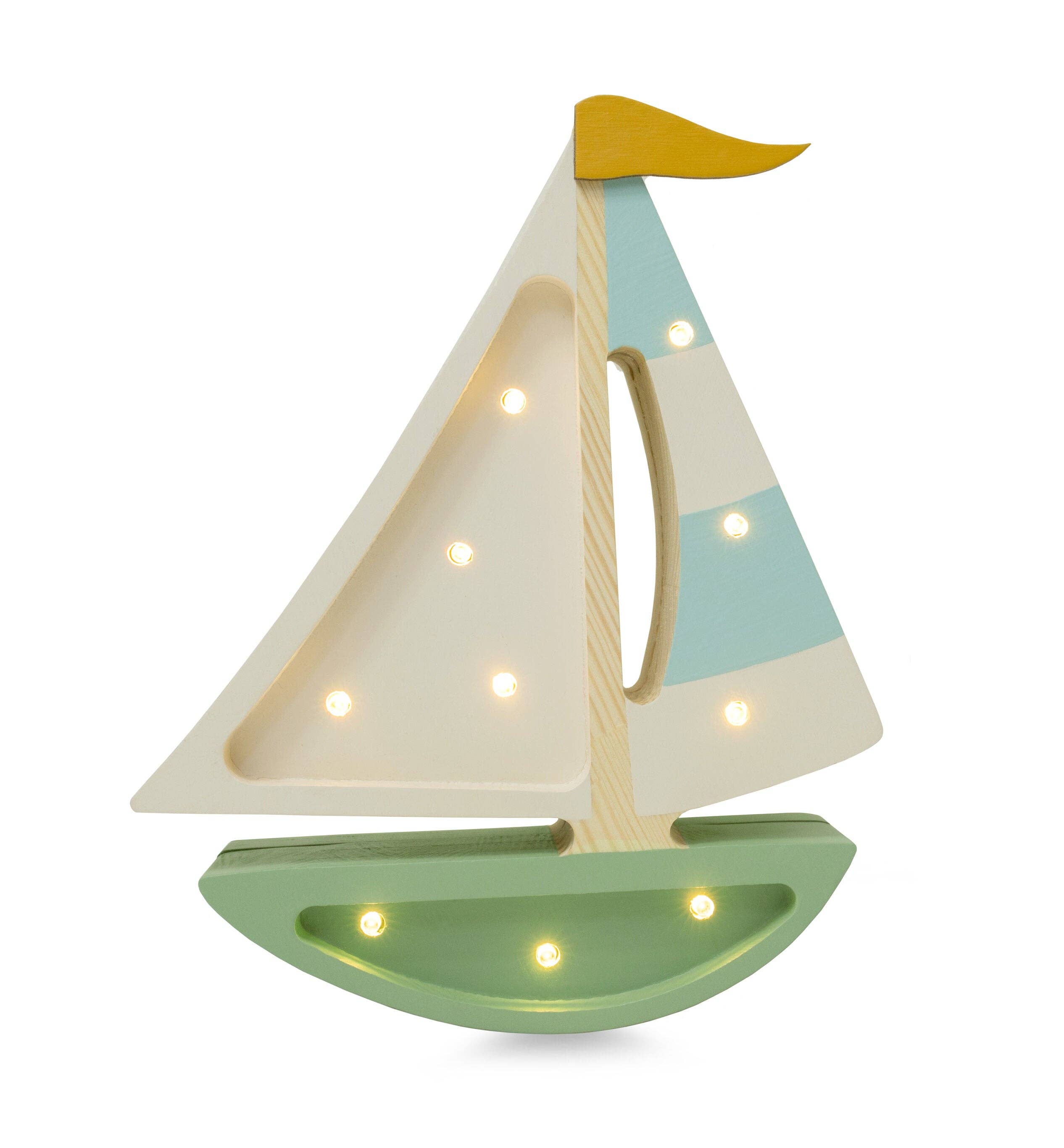 Little Lights - Wholesale Night Light - Kids & Baby - Little Lights Mini Sailboat Lamp12