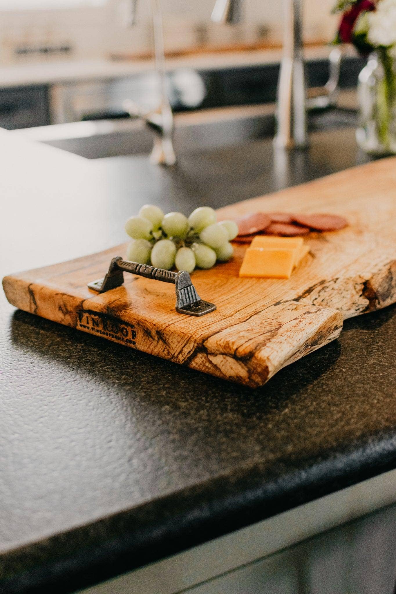 Tin Roof Kitchen & Home - Wholesale Cheese Board - Pecan Charcuterie Board9