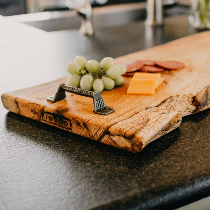 Tin Roof Kitchen & Home - Wholesale Cheese Board - Pecan Charcuterie Board9