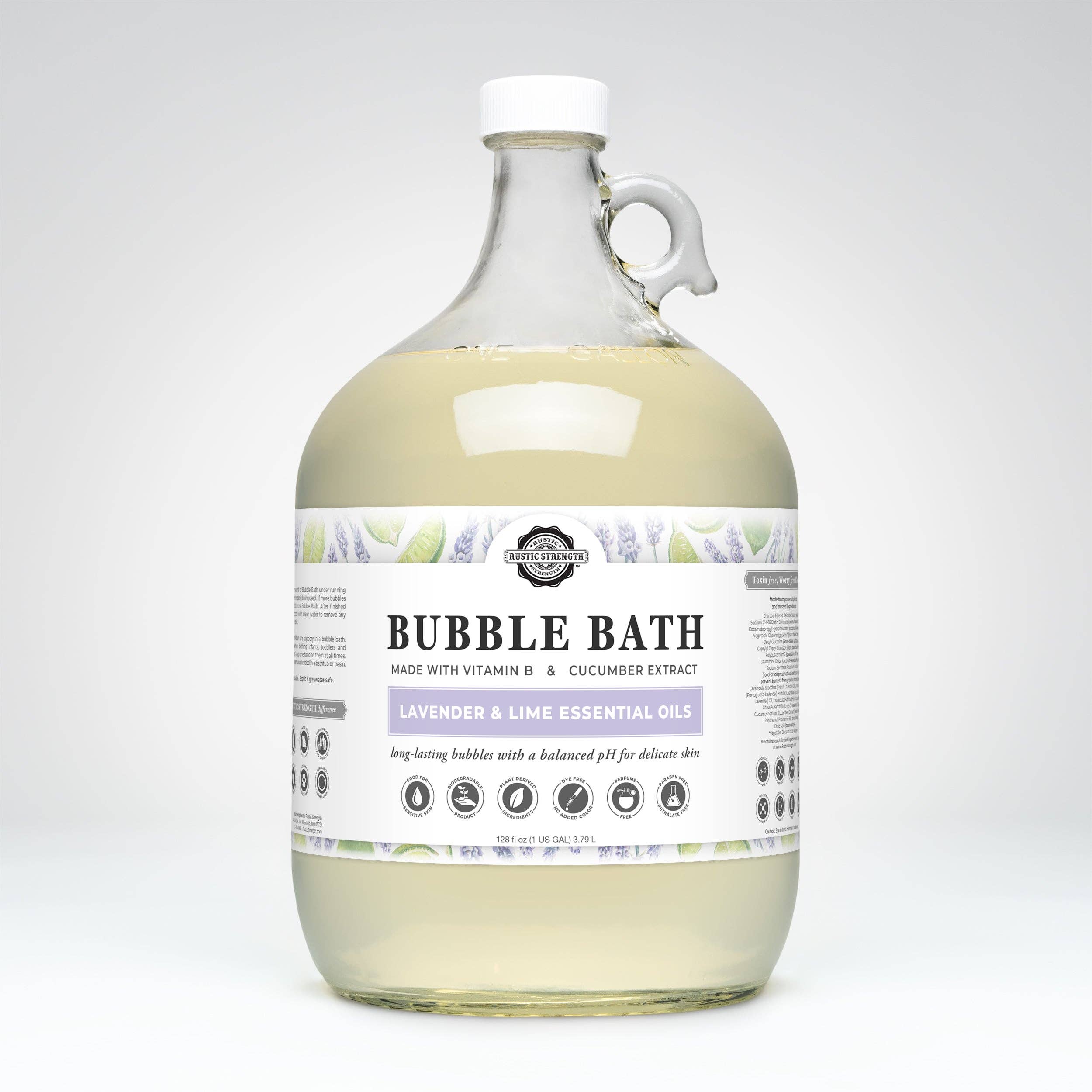 Rustic Strength - Wholesale Bubble Bath - Sulfate-Free Bubble Bath for Sensitive Skin7