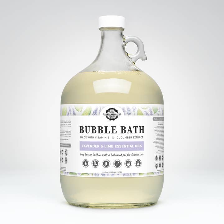 Rustic Strength - Vente Bains moussants - Bain moussant sans sulfate pour peau sensible7