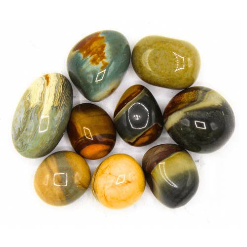 Ozean-Jaspis 'A' Trommelsteine 200 g für den Großhandel von Eastern Trading