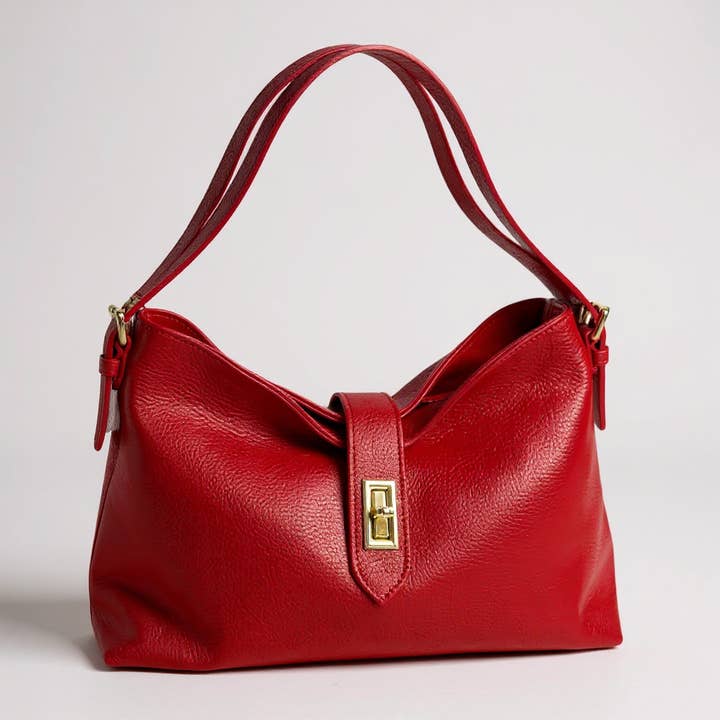 THE CLARA LEATHER SLOUCH BAG for wholesale by The Bag Icon
