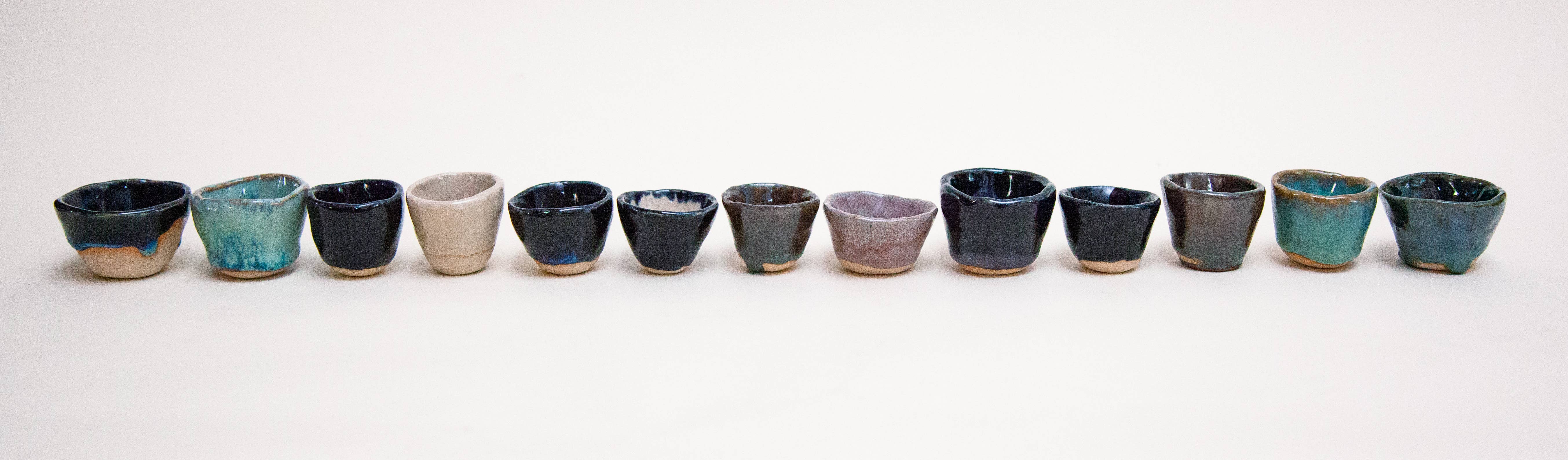 Melike Carr - Wholesale Shot Glass - Ceramic Tincture Thimbles, Wellness Shot Glasses6