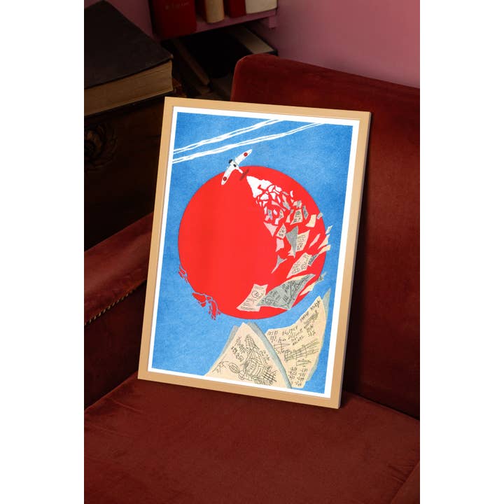 KIBLIND Atelier - Wholesale Art Print - A3 poster - Miyazaki/The Wind Rises - Téo Transinne