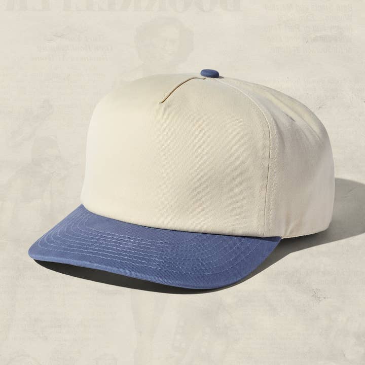 Weld Mfg. - Wholesale Flat Brim Cap - Unisex - Two Tone Field Tripâ„¢ Snapback Hat
