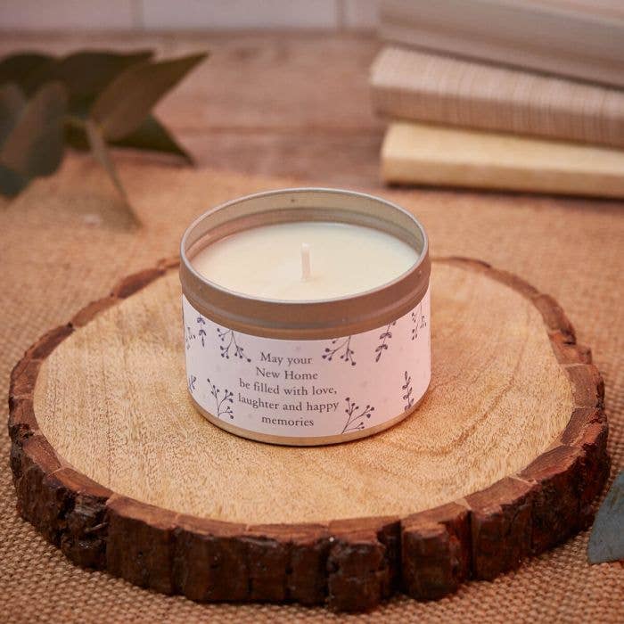 Langs - Wholesale Travel Candles - Soy Candle Happy New Home Vanilla & Orange Hand Poured2