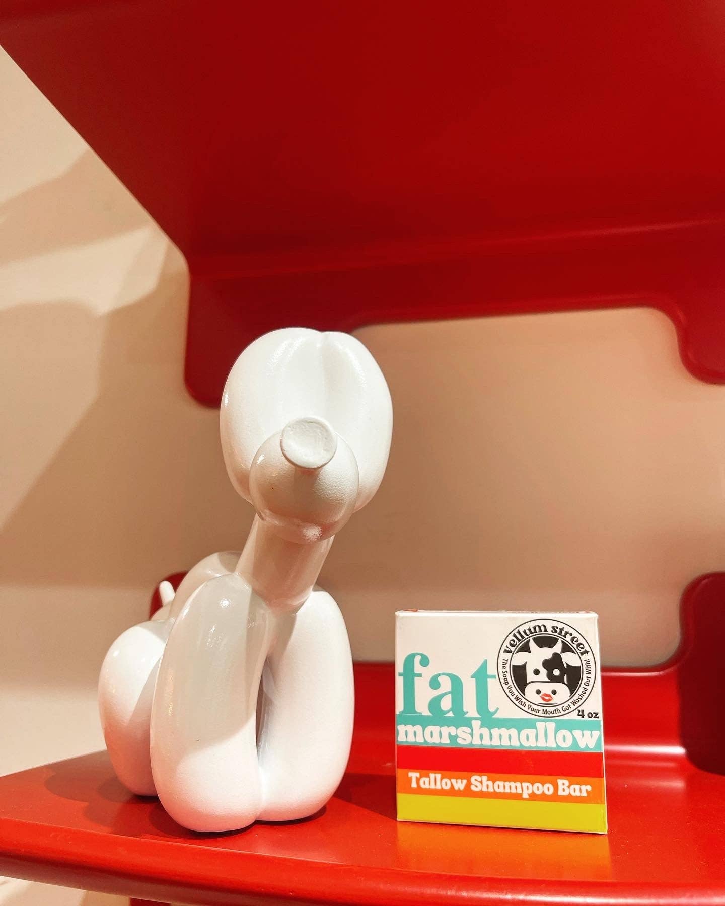 Vellum Street – Großhandel Shampoo-Puck/festes Shampoo – Fat Marshmallow Shampoo Bar – natürliche Haarseife ohne Kokosöl6