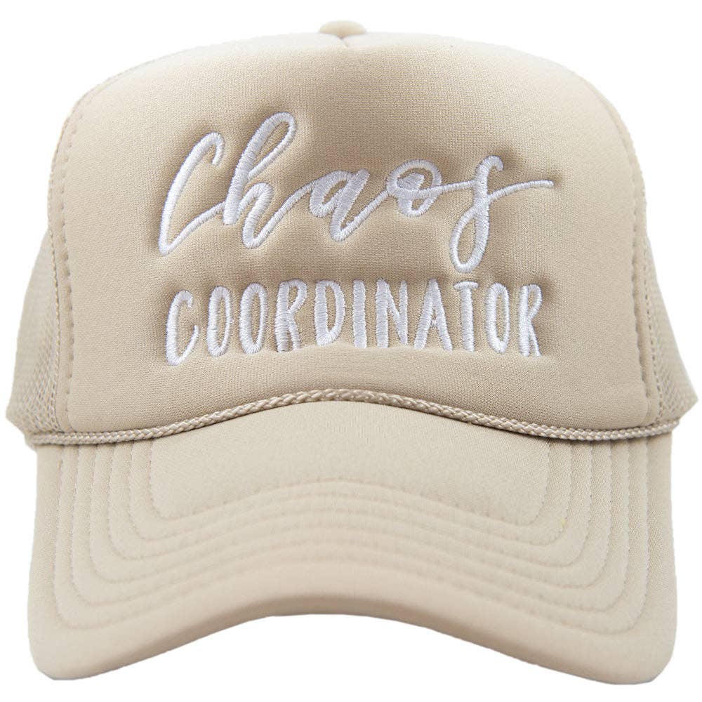 Khaki Chaos Coordinator Wholesale Foam Hat (Khaki) for wholesale on Faire2