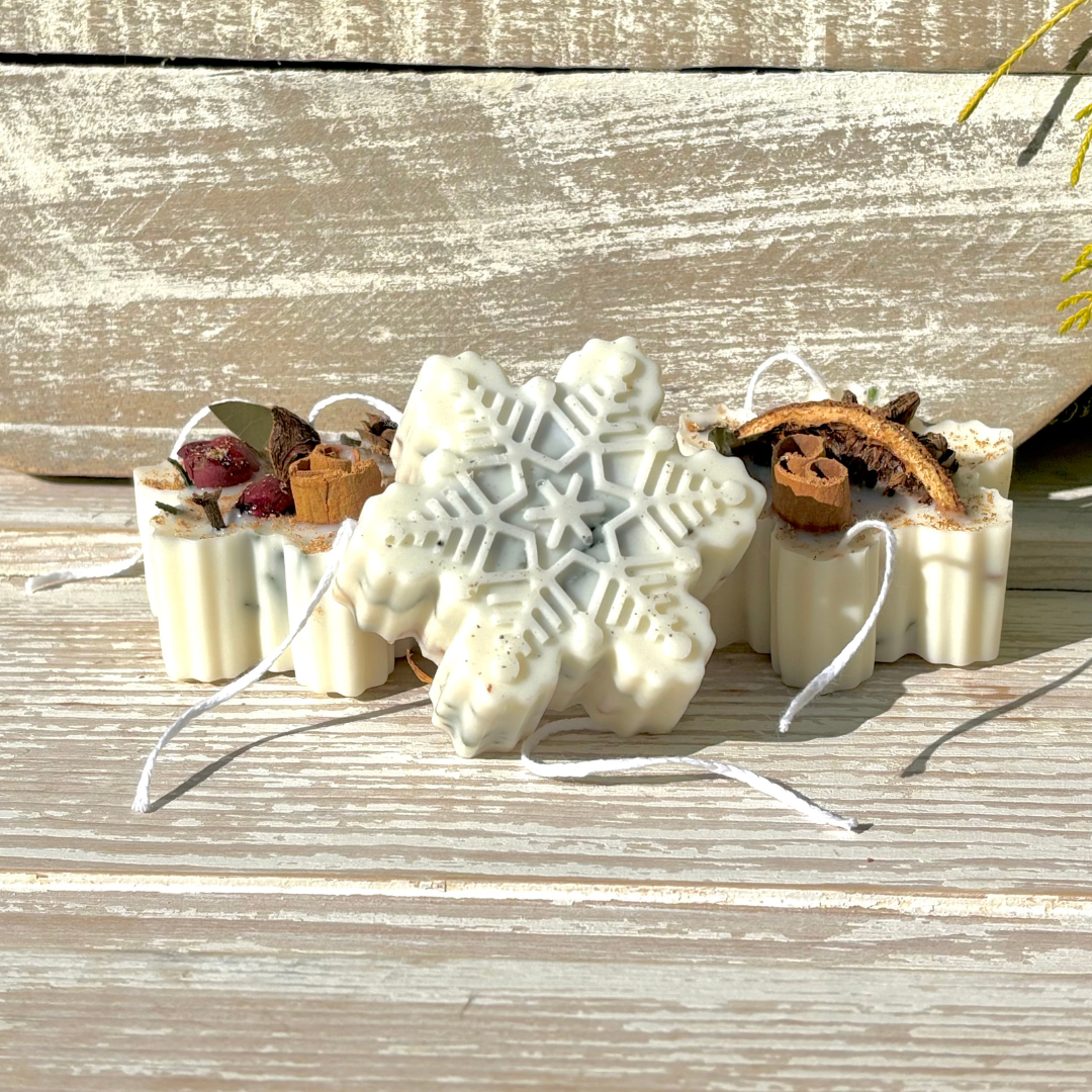 Mana Market Co. - Wholesale Lighter - Snowflake Fire Starter Scented Sachet & Wax Melt7