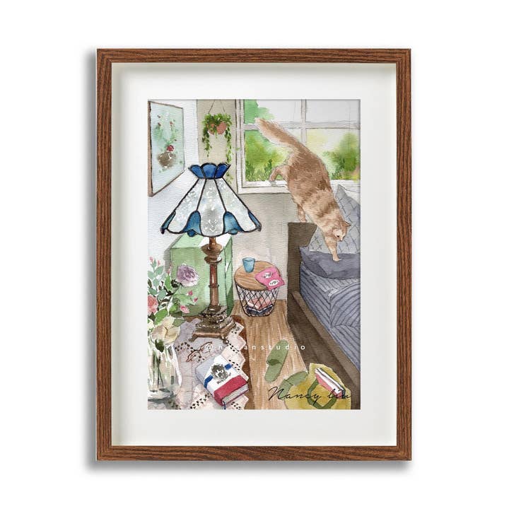 The Blue Lamp | for wholesale by NananStudio