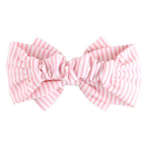 Girls Pink Seersucker Swim Bow Headband
for wholesale on Faire1