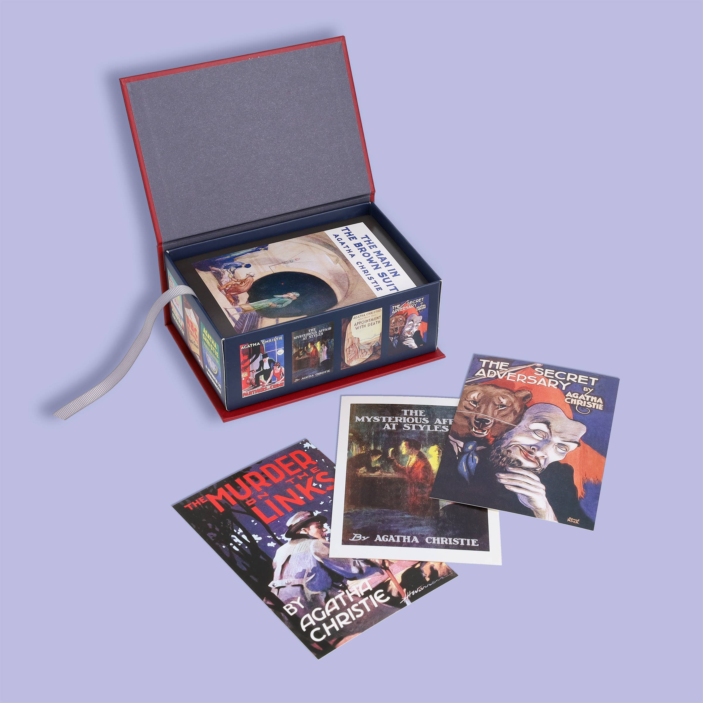 Chronicle Books - Wholesale Postcard Set - Agatha Christie Classic Book Covers: 100 Postcards3