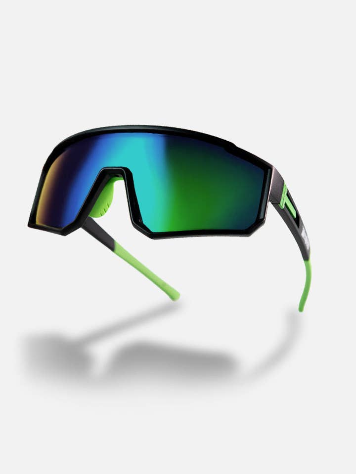 PS9000 Zonnebril - Elektrisch Groen voor wholesale door MotoOption