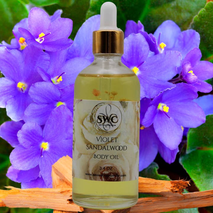 Óleo Corporal Sândalo Violeta por atacado de SWC Sisu Wellness Center