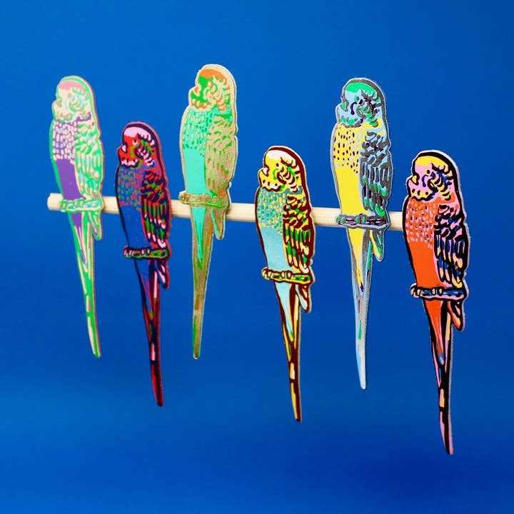 Signets Budgie pour la vente par Ark Colour Design