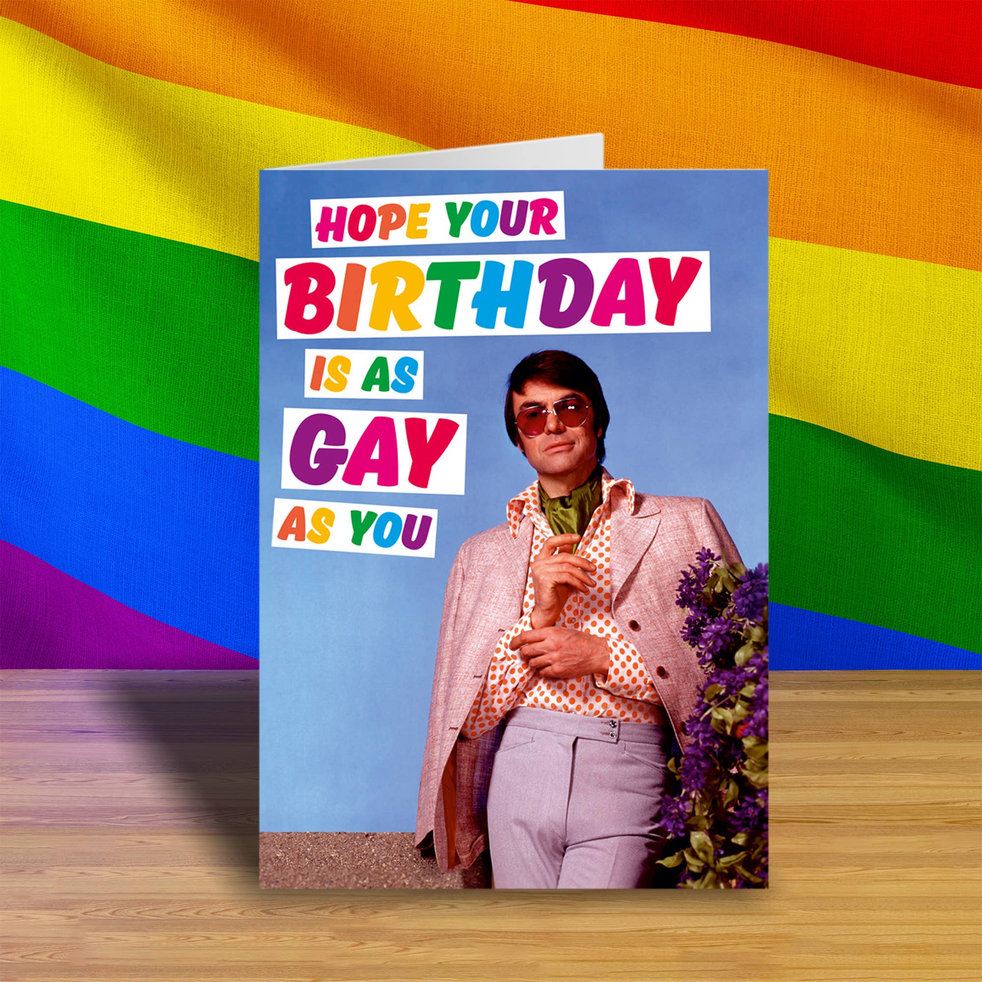 Dean Morris Cards - Wholesale Birthday Card - Hope Your Birthday Is As Gay As You Greeting Card3