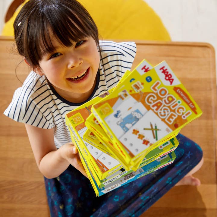 HABA USA - Wholesale Brain Game - Kids - Logic! Expansion Set 6+ - Construction Logic Game for Kids