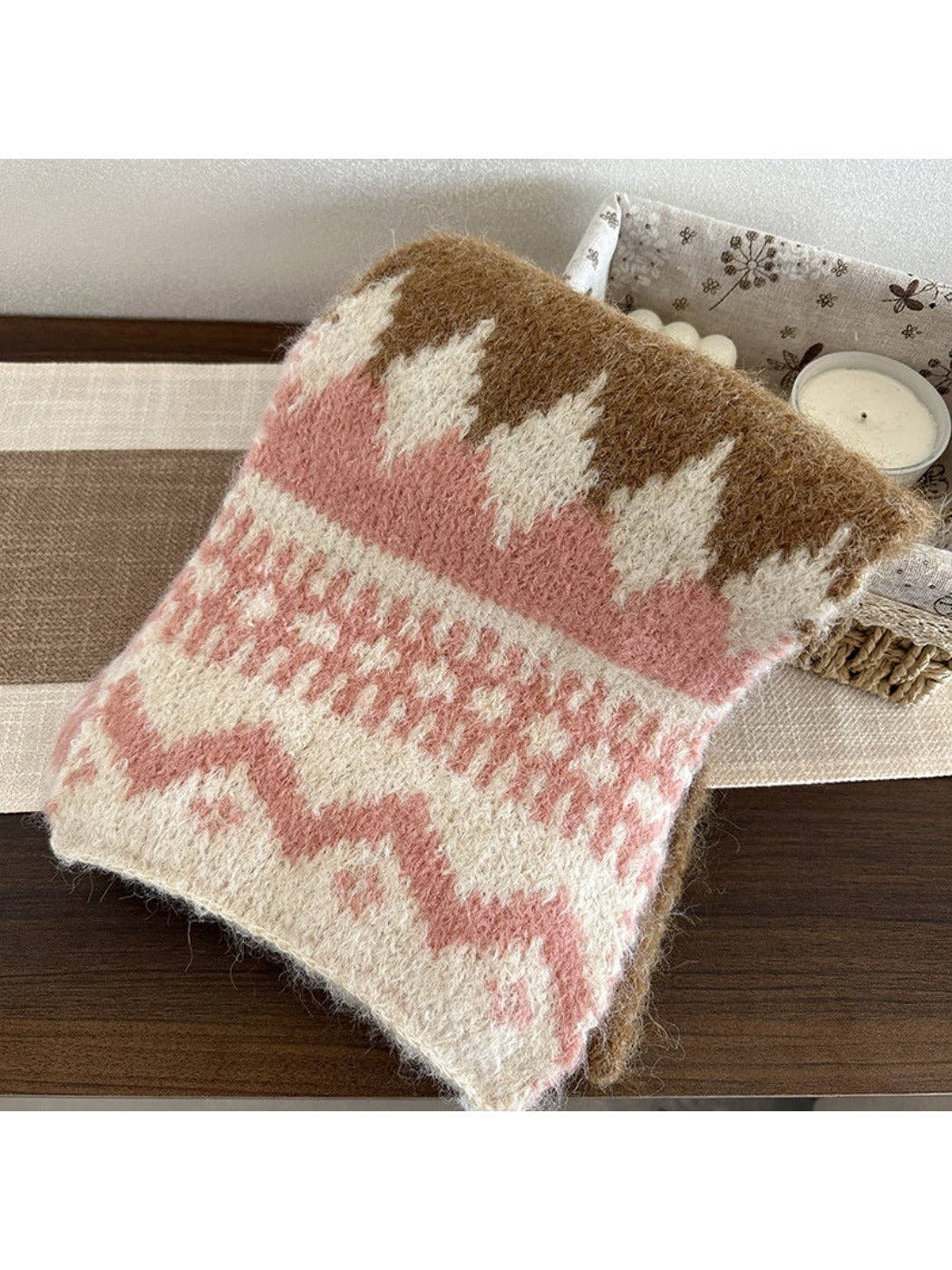 Funkyrel® Atzbranding Limited – Engroshandel Tørklæde - Dame – Scarvii - Vinter Dame Tørklæde - Blødt & Sød Chic1