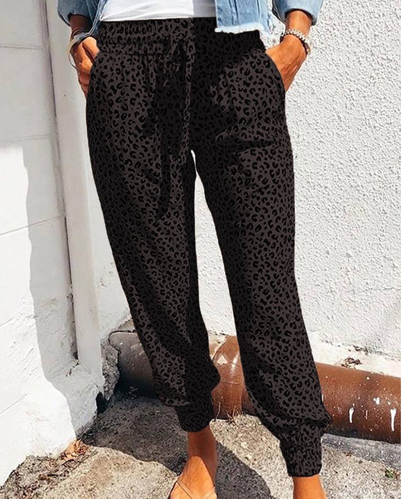 Rosa Clothing - Wholesale Pants - Women's - Casual Leopard print Leggings slacks pants14