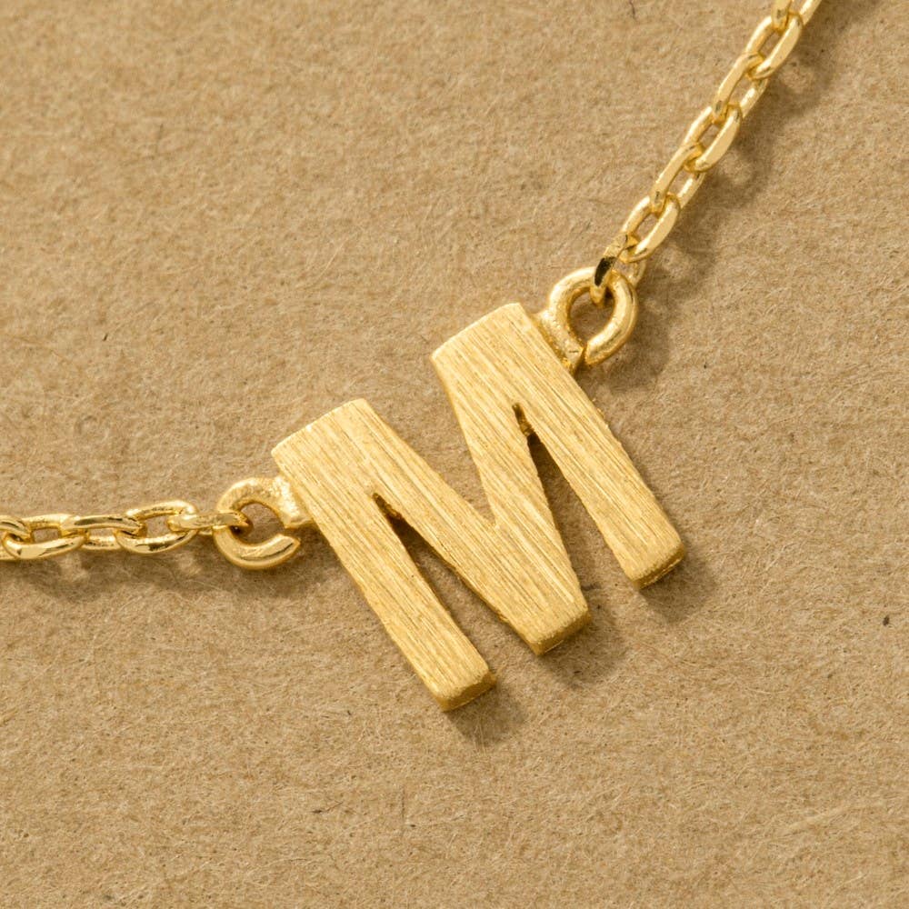 Fame Accessories - Wholesale Pendant/Charm Necklace - Gold Dipped Mama Station Charm Necklace3
