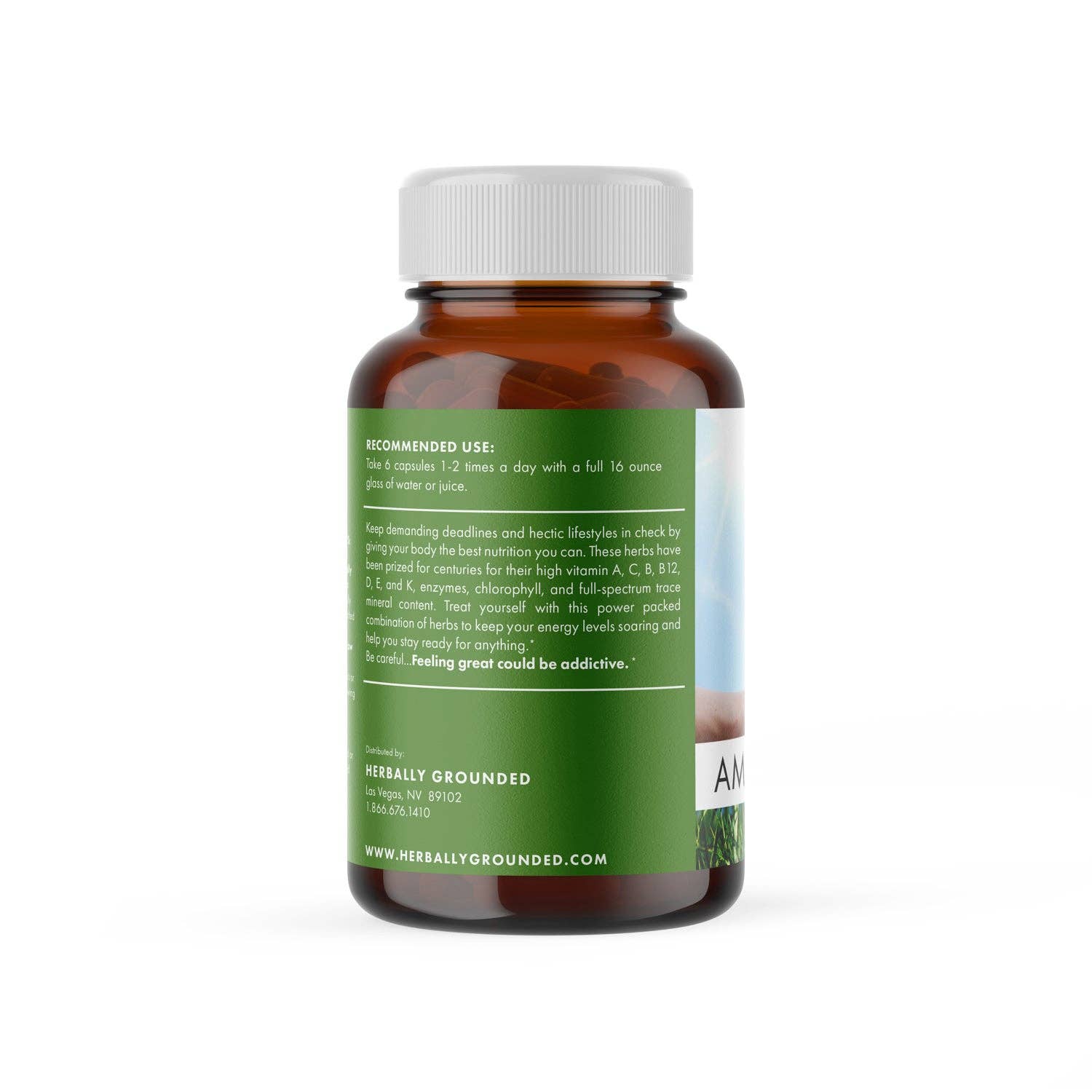 Herbally Grounded - Wholesale Protein/Superfood Powder - AMAZING GREENS2