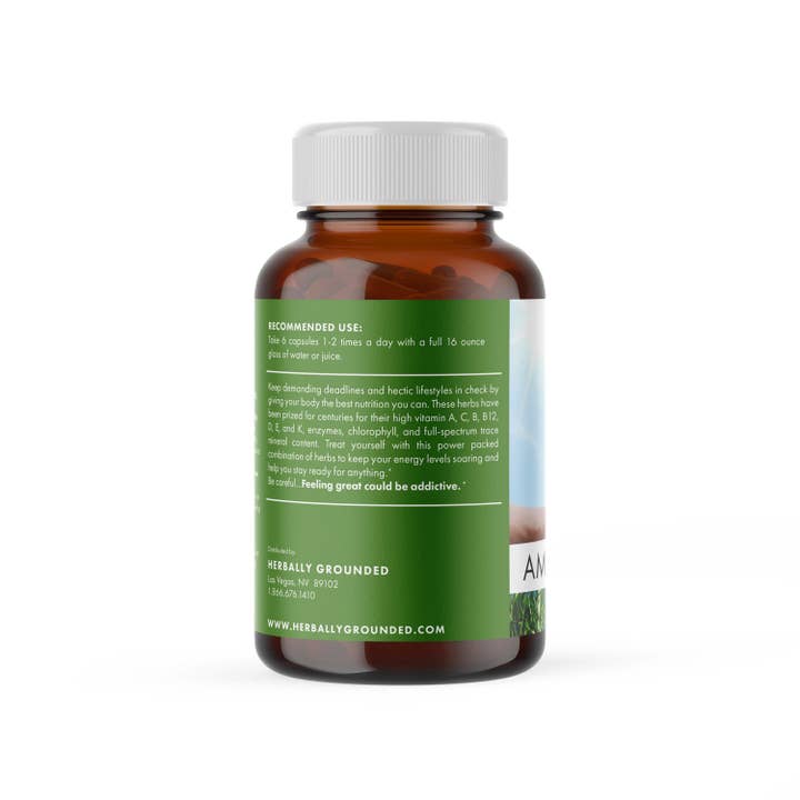 Herbally Grounded - Wholesale Protein/Superfood Powder - AMAZING GREENS2