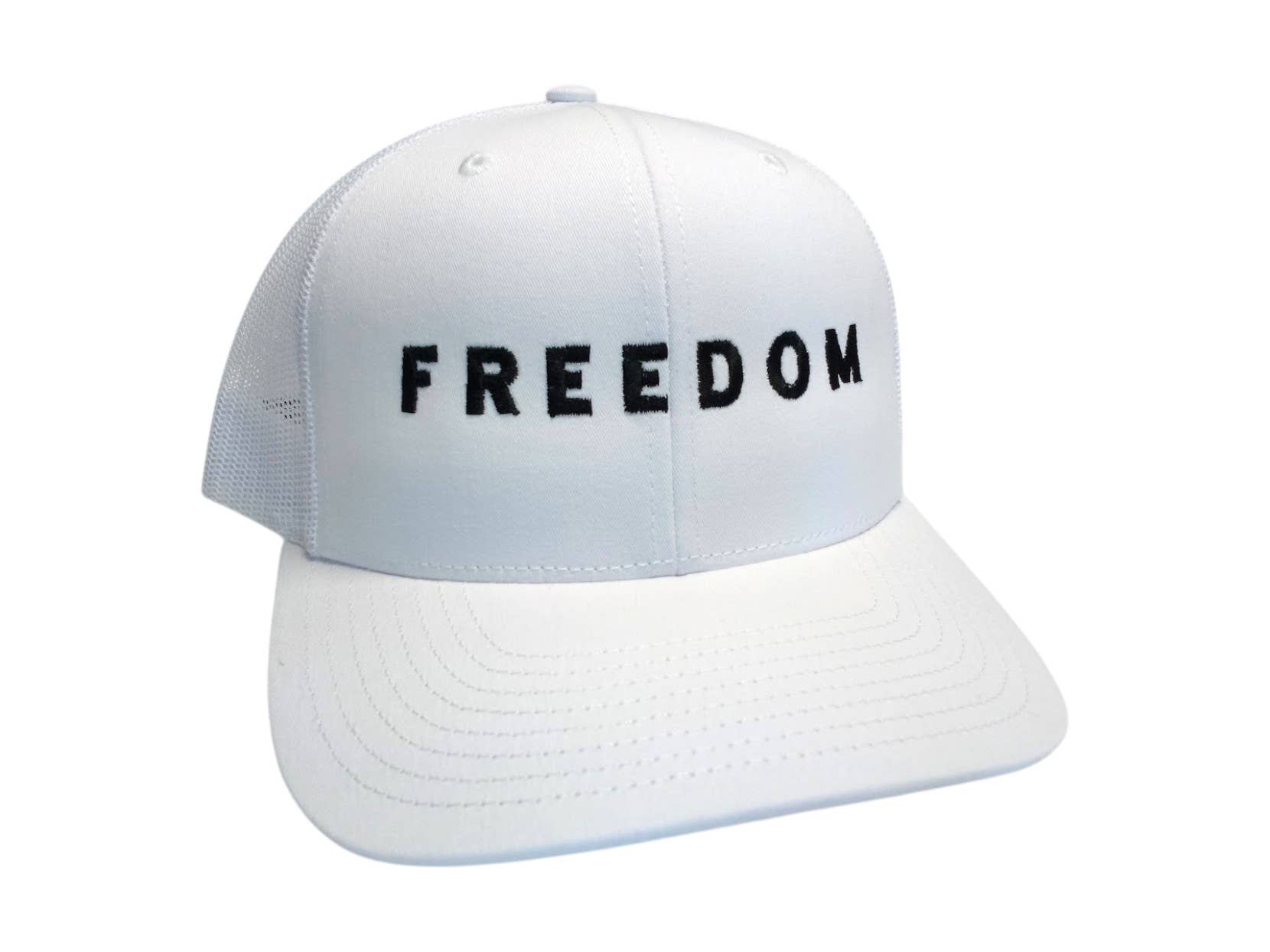 Multi-Vendor Sales - Wholesale Trucker Hat - Unisex - American Freedom Adjustable Embroidered USA Golf Hat12