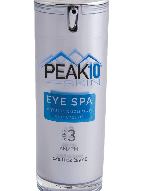 EYE SPA peptide|cucumber eye cream 1/2oz for wholesale by PEAK 10 SKIN