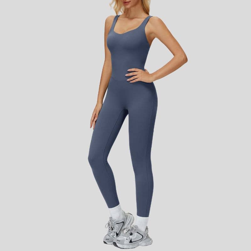 WONDERXFANS – wholesale Unitard – Women′s – Slimming jumpsuit with cutout back11