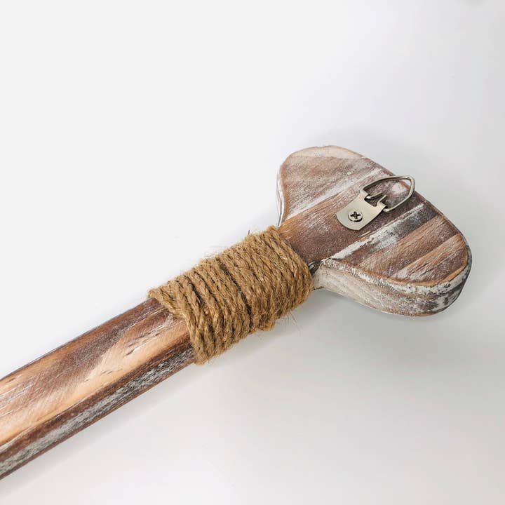 GreenWave - Wholesale Wall Accent - wooden nautical rustic decor paddle oar7