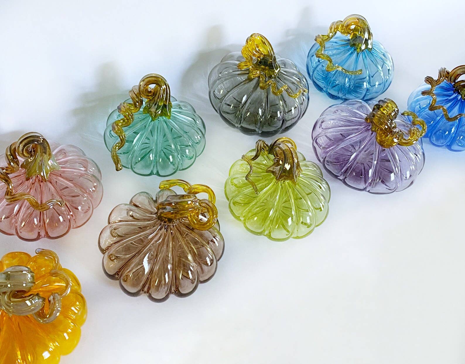 Nice Time Glass - Wholesale Decorative Tabletop Object - Pumpkin Transparent1