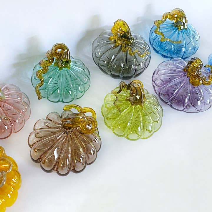 Nice Time Glass - Wholesale Decorative Tabletop Object - Pumpkin Transparent1