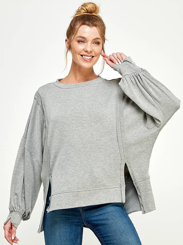 Caramela - Wholesale Sweatshirt - Women's - 3210-SFRT0